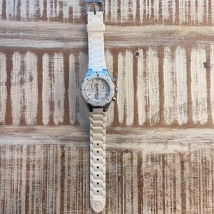 Michelle White Jelly Bean Tahitian Watch